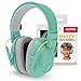 Alpine Muffy Casque Anti-Bruit : protection auditive pour enfants jusqu'à 16 ans - Confortable, réglable et ajustable - Prévient les troubles auditifs - Robuste et facile à ranger – Couleur menthe