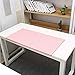 Produktbild DM&FC PU Kunstleder Office Desk Mausmatte Mit Full Grip Fixation Lip, Tisch Blotter Desk-pad-Protector Wasserdicht Gaming-schreiben Matte-rosa 90x40x2cm