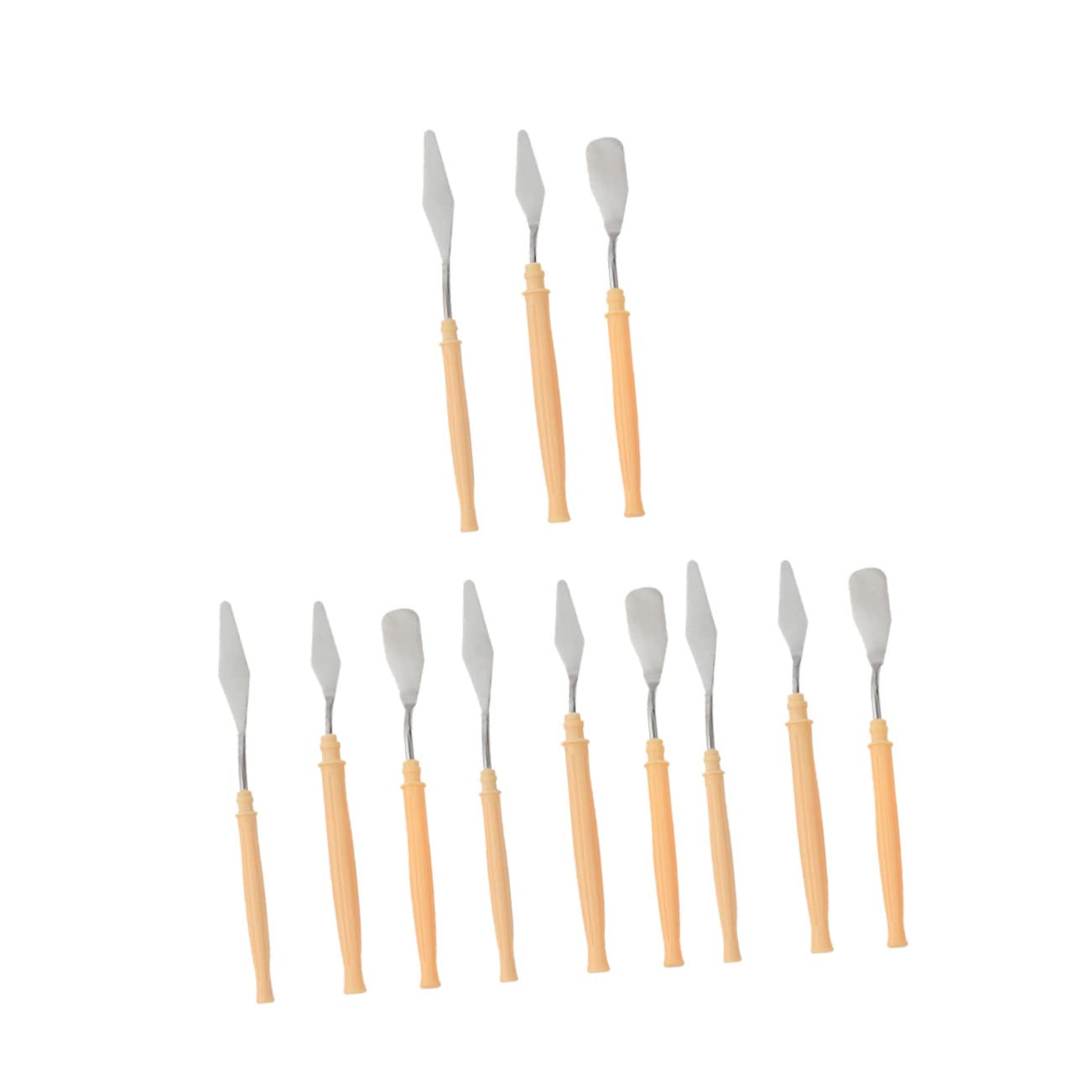 ULDIGI 12 in Painting Tools Set of Spatulas Sturdy Blades for Oil Watercolor Painting Projects