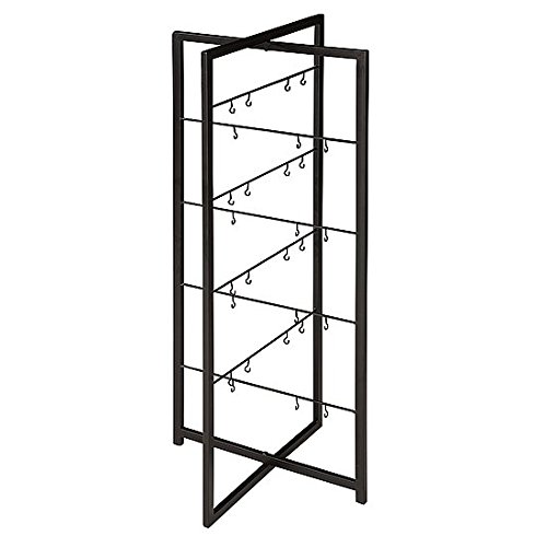 Preisvergleich Produktbild DekoWoerner Metallpräsenter 35x35x80Hcm