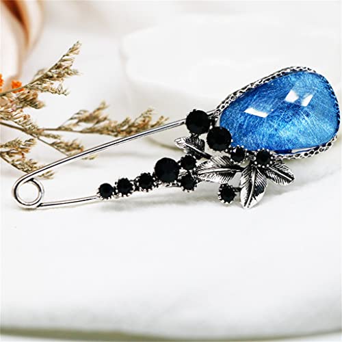 Broche vintage pull-châle bouton créatif accessoire manteau mignon