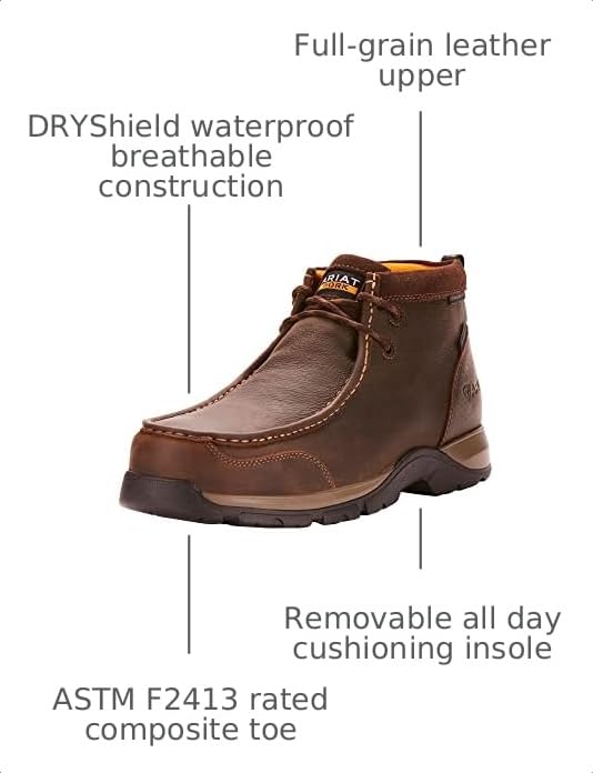 Image of ARIAT Men's Edge LTE Waterproof Moc Composite Toe Work Boot