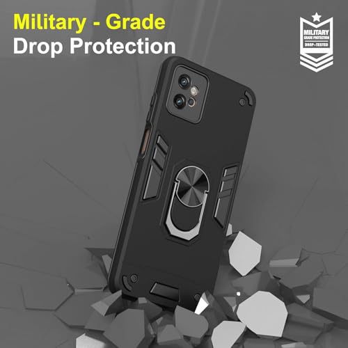 Image of NDCOM for Moto G32 Cover - Premium Motorola G32 Back Cover, Enhance Your Device with Our Moto G32 Back Cover Ring Holder Case