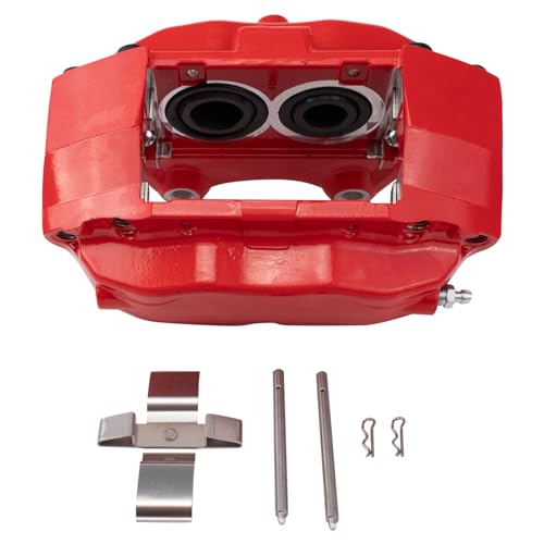 Image of TRQ Performance Front Driver and Passenger Side Brake Caliper Set Caliper | For 2003-2009 Nissan 350Z 2004 Infiniti G35