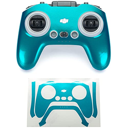 Image of WRAPGRADE Skin Compatible with DJI FPV /DJI FPV Remote Controller 3 (Caribbean Blue)