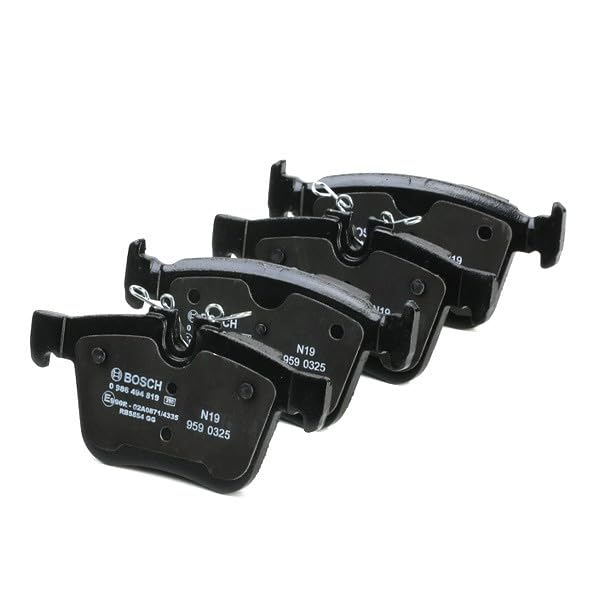 Bosch BP106 Pastiglie Freno Anteriori/Posteriori? - Set Da 4, Qualità Originale, Bassa Polvere