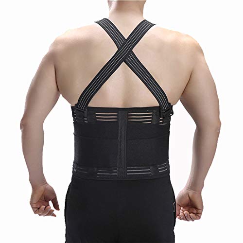 Faja lumbar unisex HANQ con tirantes ajustables XL