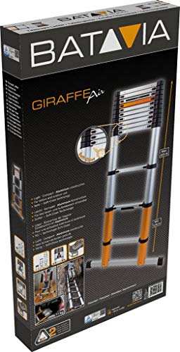 Preisvergleich Produktbild Batavia 7062759 Giraffe Air 3.91m + Stütze, silber / orange / black