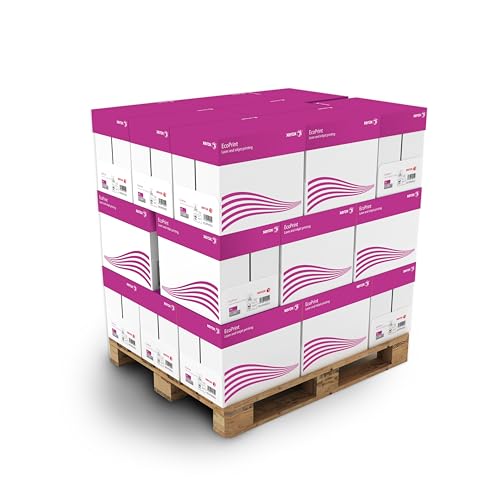 Xerox EcoPrint Kopierpapier, 75g/m², A4, weiß, holzfrei ECF - 24 Kartons, 120 Packungen, 60.000 Blatt