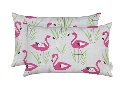 RSH DECOR: Lumbar Throw Pillows Set of 2 | 20” x 12