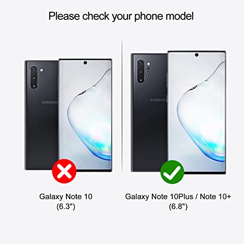 Funda Galaxy Note 10 Plus elegante en piel sintética resistente 2