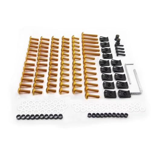 Compatible With Suzuki オートバイの部品のオートバイのフェアリングのボルト キットのねじ修正予備品オートバイの修正付属品