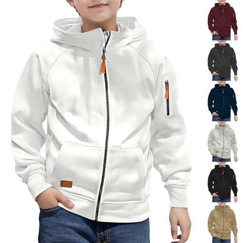Lista de Sudaderas con capucha para Niño para comprar online. 47 AIMAOMI Active - Sudadera con capucha para niños y jóvenes, sudadera con capucha y bolsillos, marino, 15-16 años