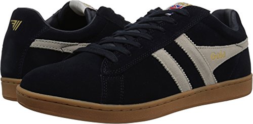 Image of Gola Equipe Suede - Sneakers for Men - Contrasting Wingflash - Heel Return - Durable Cupsole - Low Silhouette