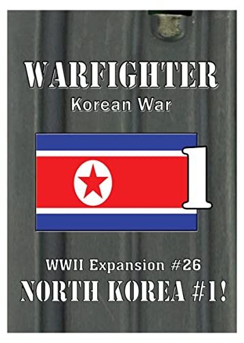 Warfighter: WWII Expansion #26 – North Korea #1 Card Deck