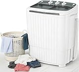 SUNCROWN Portable Washing Machine 16lbs,...