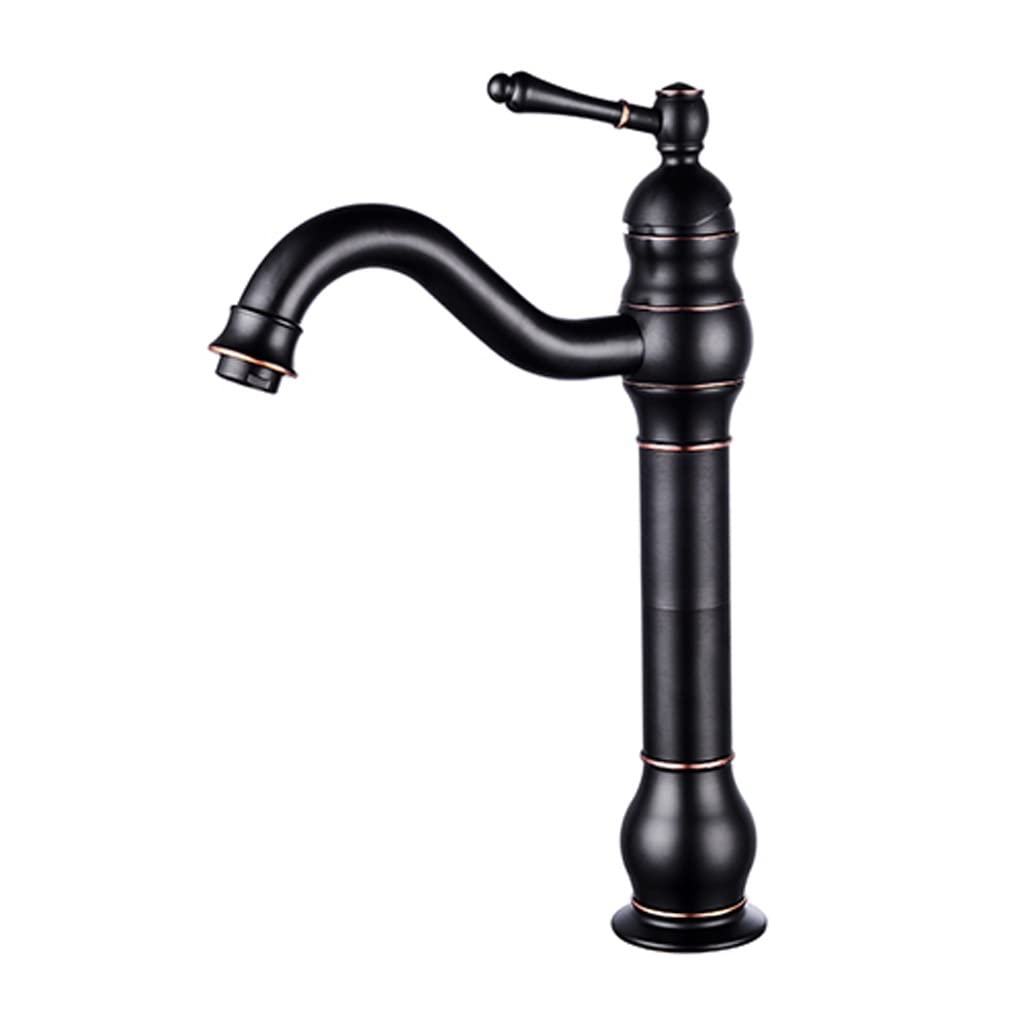 Mitigeur en laiton bronze huilé à double commande douche et douchette