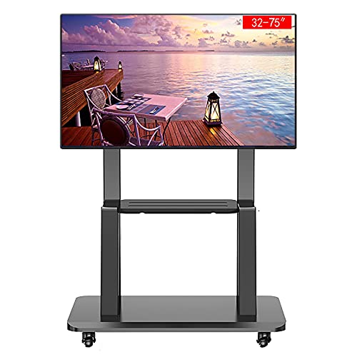 Soporte universal para TV con ruedas ajustable 32-75 pulg miniatura 1
