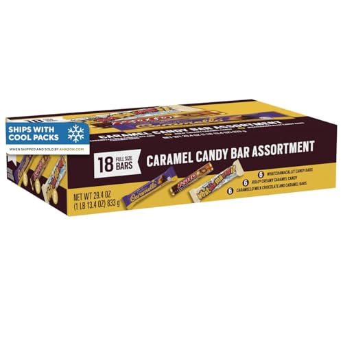 Image of Hershey Assorted Caramel Candy Box, 29.4 oz (18 Pieces) (Pack of 6)