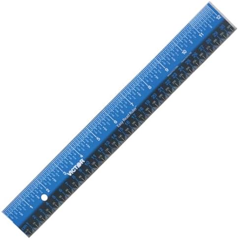 Victor Easy Read Ruler 12