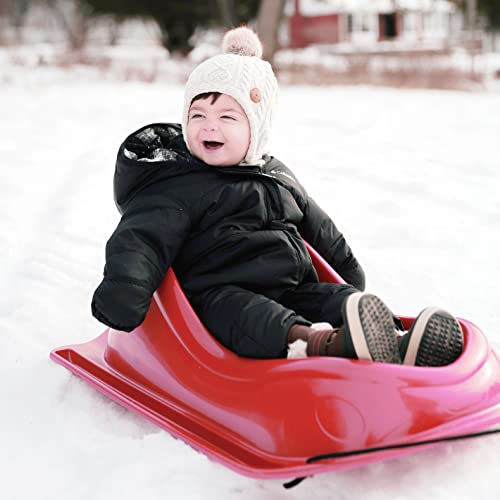 image for Pelican Baby Sled Deluxe with Weather Shield - Toddler Sled for Snow, 
