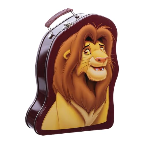 Vandor Disney The Lion King Simba Shaped Tin Tote #86060