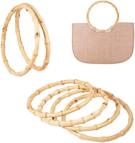 round bamboo purse
