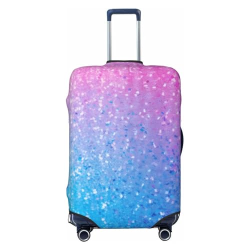 Glitter Sequin Spot Print Luggage Suitcase Covers Elastic Washable Luggage Protector Luggage Covers For Suitcase