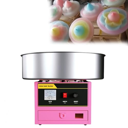 YXYLJOZ Commercial Cotton Candy Machine, Professional Cotton Candy Maker, Electric Candy Floss Maker for Birthday Party