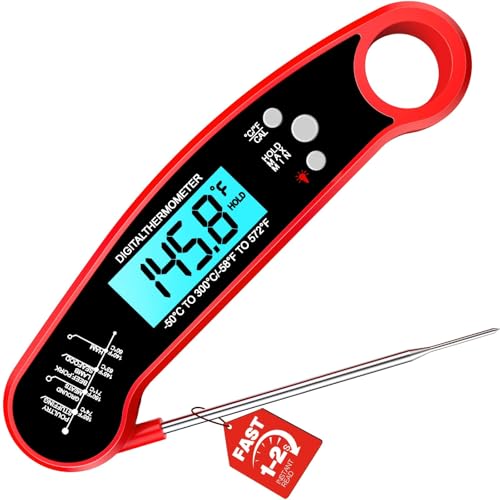 Digital Meat Thermometer, Food Thermometer for Grilling