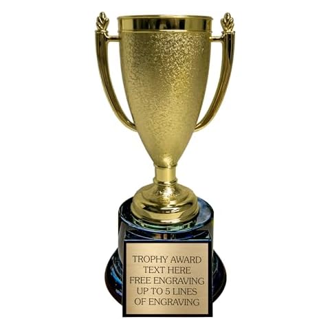 Engraved Trophy Award Customizable Cup with Personalized Engraving | 7.5" Tall - Custom Team Trophies - Customize Now! Cover