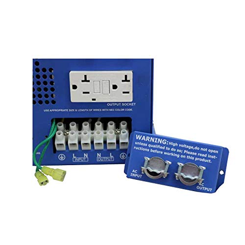 Aims Power Picoglf20W12V120Vr 2000 Watt And 6000 Watt Surge 12 Vdc Input To 120 Vac Output Pure Sine Inverter Charger Backup Power #TOP2