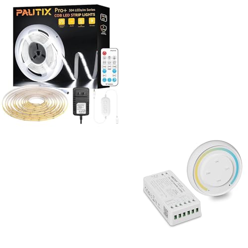 Tira LED COB PAUTIX 5m Blanco 6500K con Control Remoto miniatura 1