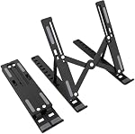 Laptop Stand for Desk,10-Level Adjustable Laptop Stand ABS+Silicone Computer Stand Portable/Foldable/Folding Laptop Stand Travel Laptop Raiser, for MacBook Air/Pro,10-15.6 inch Laptops/Tablets