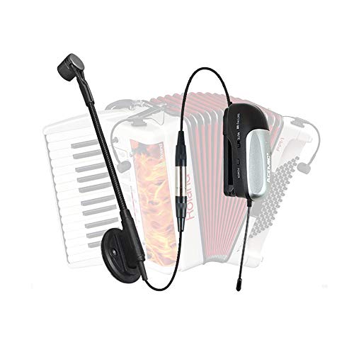 Micrófono inalámbrico ACEMIC PR-8/AT-20 diseñado para transmisión de audio inalámbrica en acordeón miniatura 6