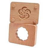 iplusmile 1 Juego Repostería de Doble para Pasteles de Judía Verde Utensilios de Cocina para Postres de Presión Manual para Hornear Casa