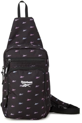 Reebok Bolso bandolera unisex – Compacto convertible con correa cruzada, bolsa de viaje – esencial para gimnasio y viajes, Cosmos Black Ombre, Talla única, Classic Reebok Bolso bandolera unisex – Compacto convertible con correa cruzada, bolsa de viaje – esencial para gimnasio y viajes, Cosmos Black Ombre, Talla única, Classic