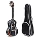 Produktbild Durable High Grade Massivholz 23 Zoll Konzert Ukulele Professionelle Uke Hawaii Kinder Kleine Gitarre Mit Gig Bag for Kinder Studenten Anfänger Musikinstrument Geschenke Hawaiian Uke