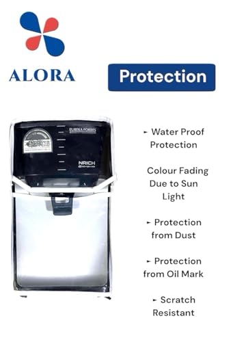 Image of Alora Body Protective Cover for Aquaguard Nrich Mineral RO+MF Alkaline Water Purifier, RO+MF Model Waterproof & Dustproof