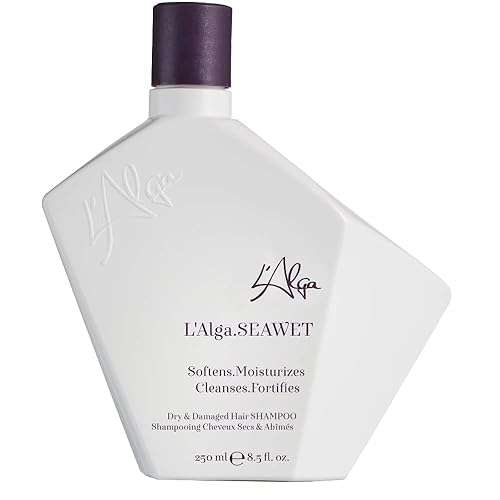 L'Alga SeaWet Champú con Biotina LalgaNord5 y Biotina para restaurar el cabello seco y dañado, botella de 8.45 onzas