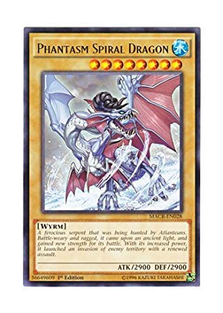 Amazon.co.jp: 遊戯王 英語版 MACR-EN028 Phantasm Spiral Dragon 幻
