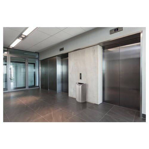 Miniatura 4 de Rubbermaid Commercial Products Executive Series Eclipse - Bote de basura abierto, 30 galones, acero inoxidable, 30 galones, contenedor de basura