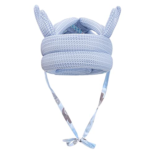 Baby Schutzkappe Babyhelm Kleinkind-Kopfschutz zum Krabbeln Verstellbarer, atmungsaktiver Schutzhelm Anti-Drop Anti-Kollision Schutzhut Lauf-Baby-Helm für Junge Mädchen lernen laufen Cover