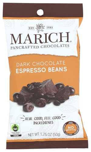MARICH CONFECTIONERY Chocolate Espresso Beans, 1.76 OZ
