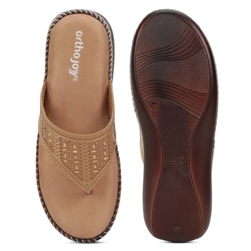 Image of ORTHO JOY doctor Footwear for women|| Fancy Footwear For Women || Orthopedic Women's Fancy Slipper /Sandal For Women