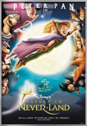 Amazon.co.jp: ピーター・パン – Return to Neverland – Framed Disney