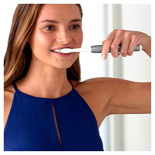 Oral-B Pulsonic Sensitive – ORIGINAL Aufsteckbürsten für Schallzahnbürsten – Bürstenköpfe, Zahnbürstenaufsatz und Ersatzbürsten für Oral-B Schallzahnbürste – Weiß, 4 Stück
