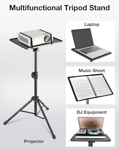 Portable Projector Stand for Home, Office, and Outdoor Use