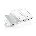 Price comparison product image TP-LINK TL-WPA4220TKIT AV500 Powerline 300 M Wi-Fi Extender/Booster/Hotspot with Two Ethernet Ports, Three Units Pack (Easy Configuration, Wi-Fi Clone for Smartphone/Tablets/Laptop)