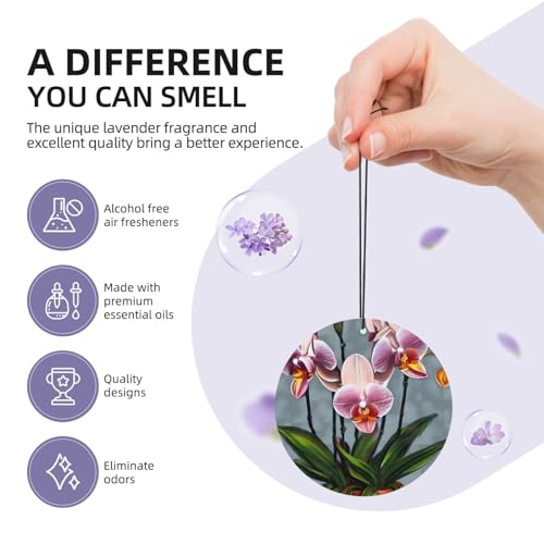 Hojas aromáticas para auto Blooming Orchids miniatura 5
